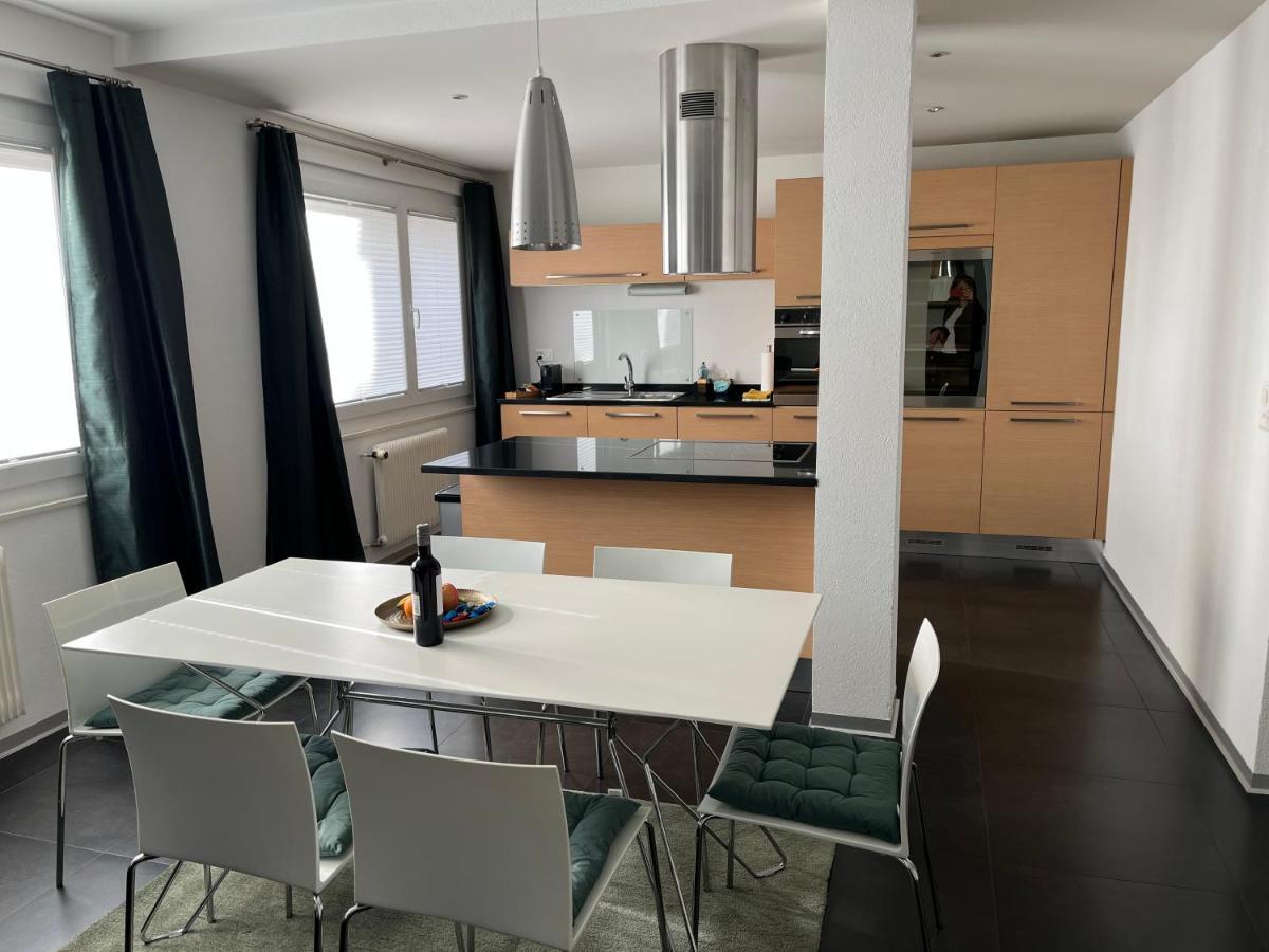 Appartement Tourbillon Centre-Ville Sion Eksteriør bilde